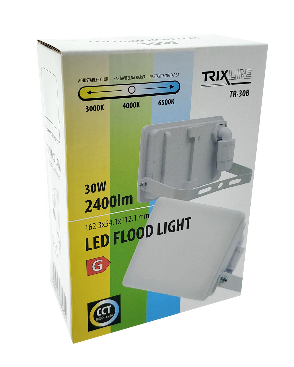 TR-30B 30W reflektor LED FLOOD 3CCT Trixline TR-30B 30W reflektor LED FLOOD 3CCT Trixline